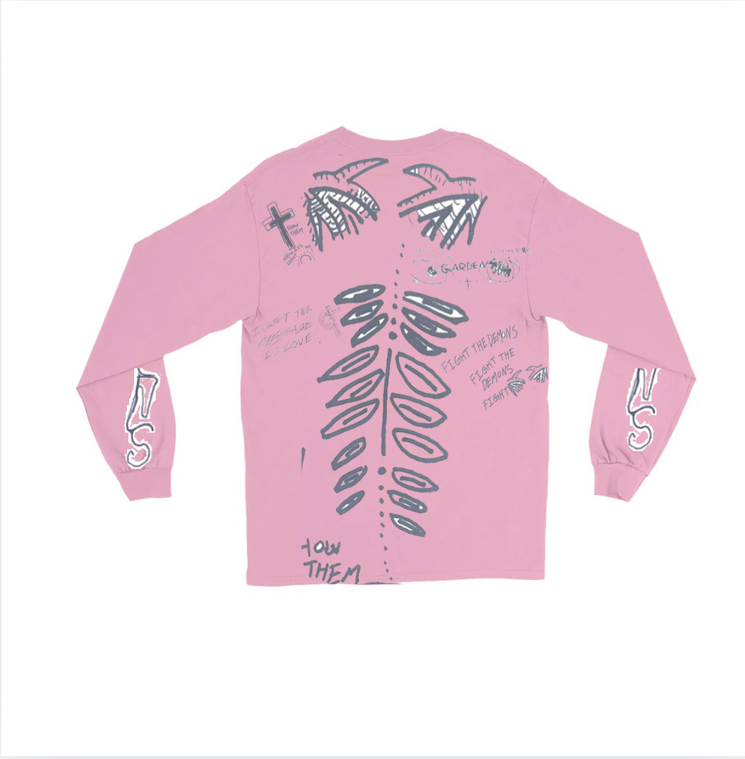 Gardens Prototype - Long Sleeve T-shirt Large Fit