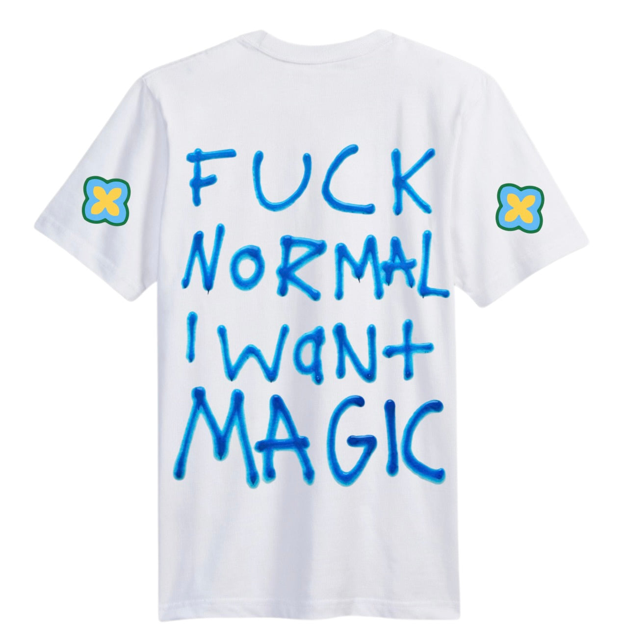 Gardens Collective BLUE VOODOO DOLL Oversized T-shirt