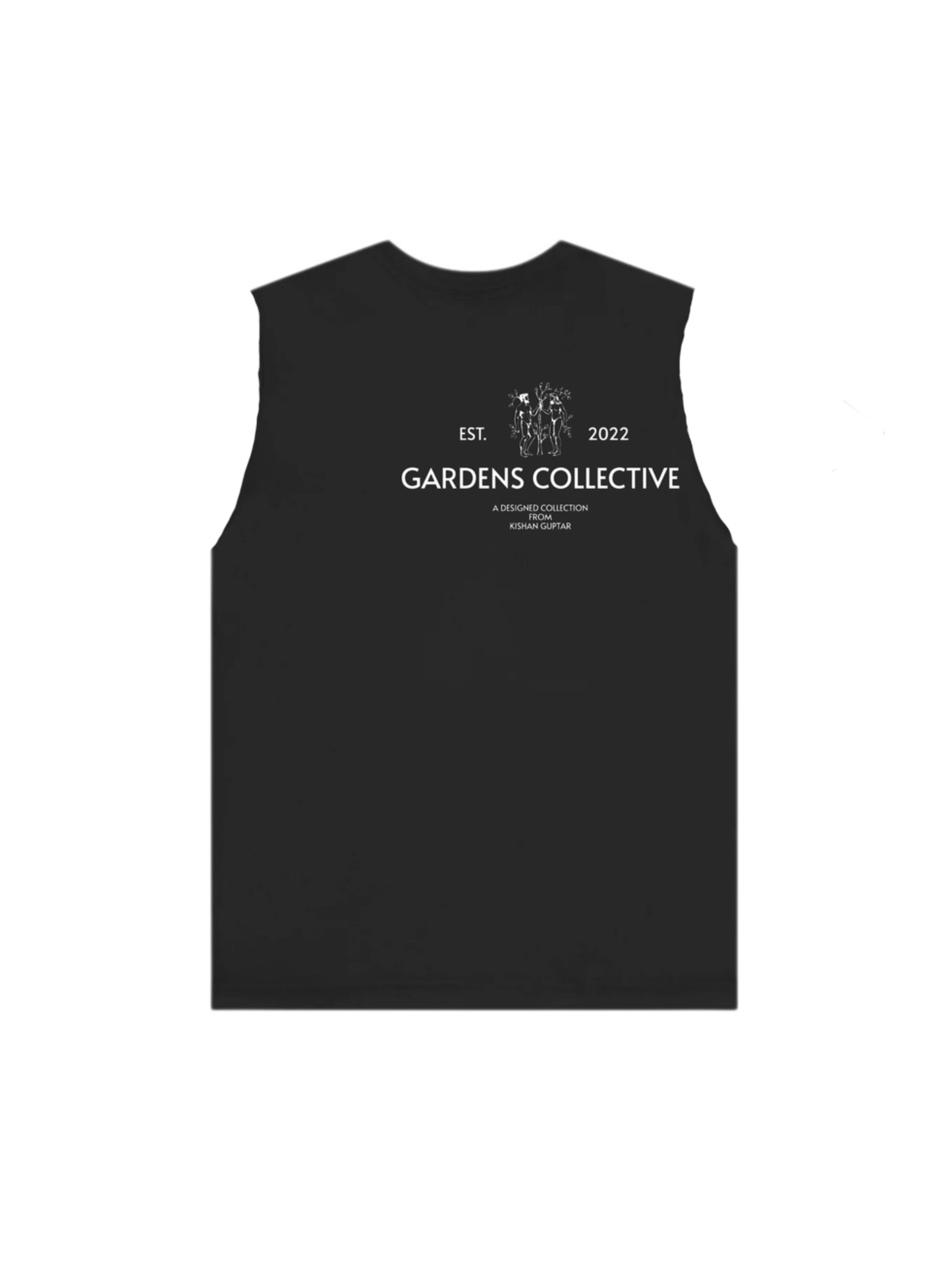 Gardens Collective GREEN VOODOO DOLL Sleeveless Oversized T-shirt