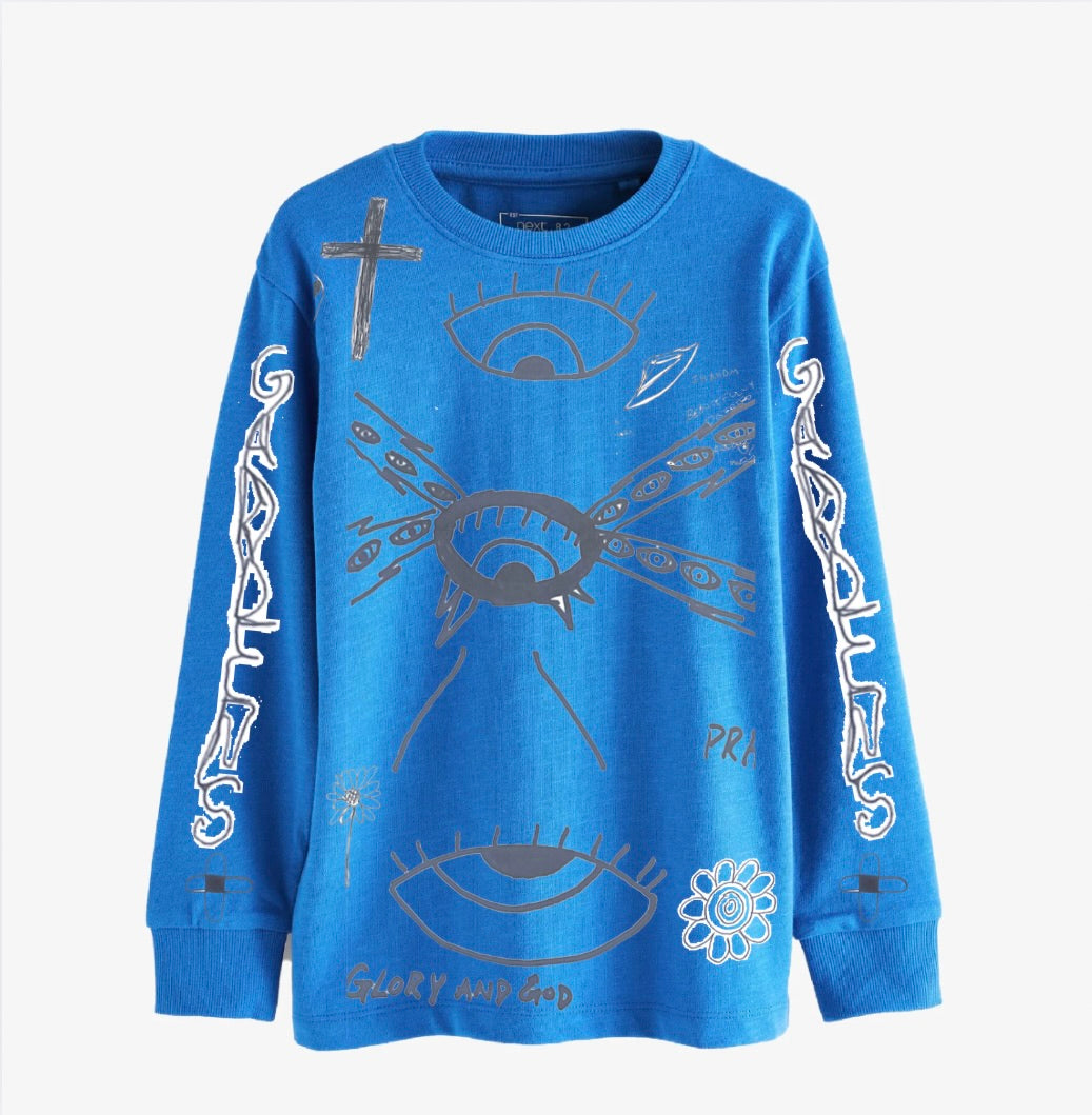 Gardens Prototype - Long Sleeve T-shirt Large Fit