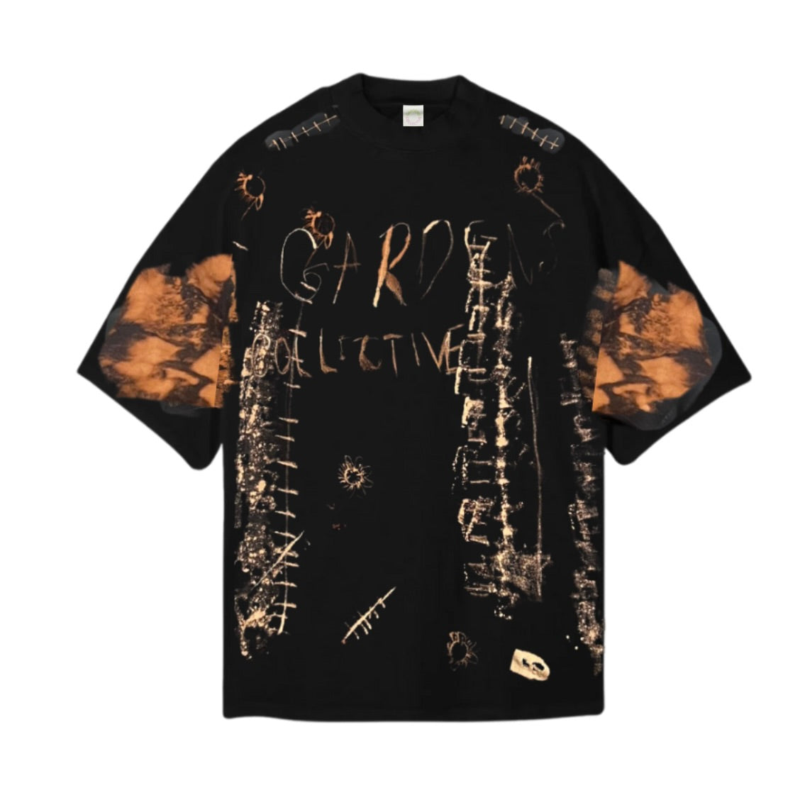 BLEACH SERIES Gardens Bleach T-shirt Medium Fit in Black